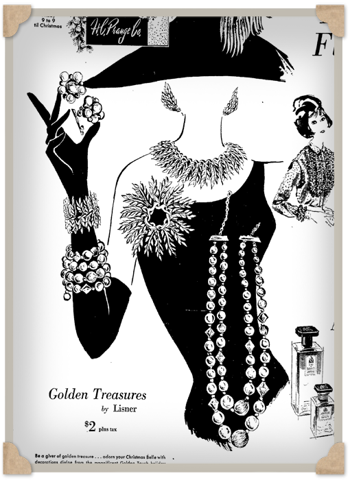 Lisner on sale costume jewelry